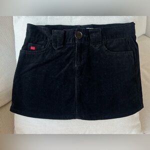 🖤 Vintage Paris Blues Soulmate Corduroy Mini Skirt Y2K 🖤